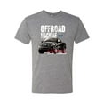 thumbnail image 2 of Wild Bobby, Ford Offroad Machine Classic Built Tough 4x4 Off Road, Cars and Trucks, Men Premium Tri Blend Tee, Premium Heather, Medium, 2 of 4
