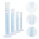 thumbnail image 3 of probetas graduadas de plástico transparente de 10 ml, 25 ml, 50 ml y 100 ml., 3 of 7