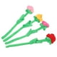 thumbnail image 2 of EeaseMX 4 rosas de peluche de 30 cm, ramo de rosas de imitación, regalo de San Valentín para tu pareja (rosa, naranja, morado y rojo)., 2 of 8