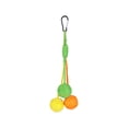 thumbnail image 1 of Pelota de cuerda de sisal para gatos, juguete rascador, pelota para perseguir, suministros ecológicos para mascotas, masticable amarillo naranja verde, 1 of 9