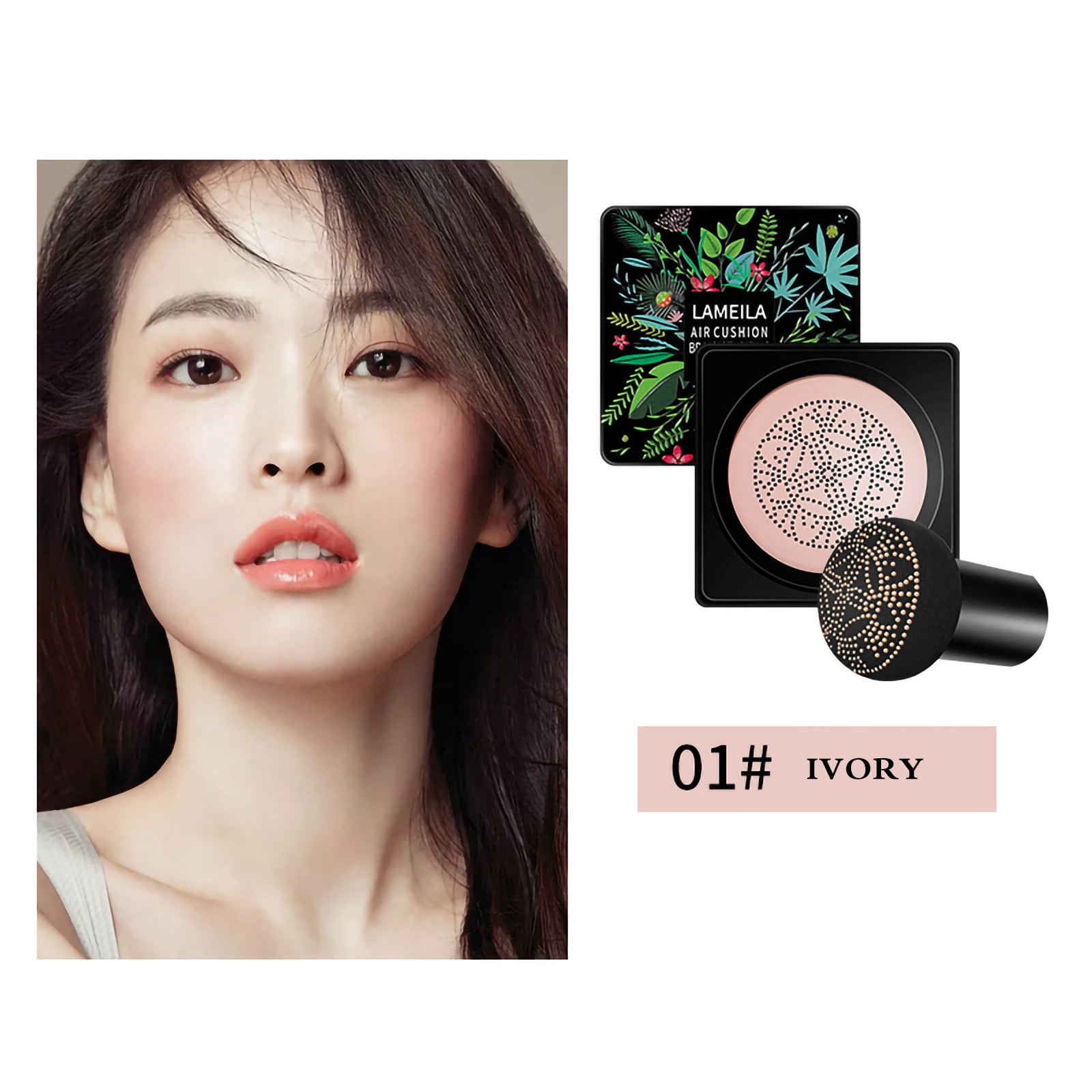 Herrnalise Air Cushion CC Cream Foundation BB Cream Foundation Makeup Moisturizing CC Cream