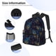 thumbnail image 3 of Easygdp Peacock Feathers Mochila Casual para Portátil, Mochila para Escuela, Viajes, Negocios, 3 of 6