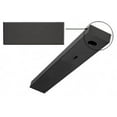 thumbnail image 3 of CRL DCHECBL Black Powder Coated End Cap for 1-3/4" x 4-1/2" DCH Header, 3 of 3