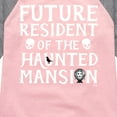 thumbnail image 3 of The Haunted Mansion - Future Resident Of The Haunted Mansion Tomb - Toddler & Youth Girls Raglan Graphic T-Shirt, 3 of 4