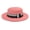 Pink, variant on Hats Womens Sun Summer Travel Sun Protection Korean Version Of The Big Brim Straw Outdoor All Match Sun Fisherman Hat