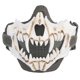 thumbnail image 1 of Facos Máscara Protectora Cosplay Airsoft Mask Multipureze Correa Ajustable Atendable Remallable Halloween La Fiesta Terror, 1 of 9