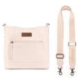 thumbnail image 4 of Wrangler Crossbody Bags for Women Lightweight Handbags and Purses Travel Shoulder Purse, Beige, 4 of 7