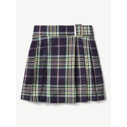 Justice yellow plaid hot sale skirt