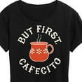 thumbnail image 3 of Instant Message - But First, Cafecito - Women's Short Sleeve Graphic T-Shirt, 3 of 6