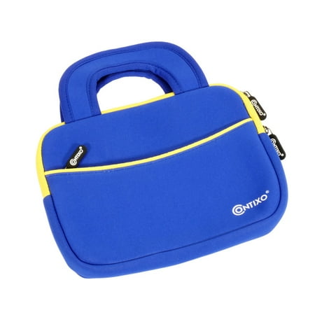 Contixo 7 inch Tablet Sleeve Bag for Contixo V8/V9 Kids Tablet & More, TB01 Blue
