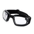 thumbnail image 2 of Meileang Lunettes de Moto Sans Éblouissement Vue Large Haute Résistance Résistantes au Sable Lunettes de Cyclisme, 2 of 7