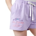thumbnail image 3 of Hello Kitty & Friends Kuromi & My Melody Women's Lavender Sweat Shorts Large, 3 of 3