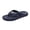 Blue, variant on GPOECD Flip Flops for Men Arch Support Flip Flops Summer Outdoor SlipFlat Feet Soft Sole Casual Beach Sandals for Couples Men Slippers Black,9.5