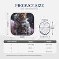 thumbnail image 3 of Balery Cat Astronaut In Space Parasol para parabrisas de coche de 2 piezas | Parasol plegable para parabrisas delantero de coche para la mayoría de sedanes-Small, 3 of 6