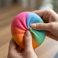 thumbnail image 5 of 2026 New Colorful Bao Bun with Steamer, Rainbow Squeezable Sensory Fidget, Stress Relieving Squeeze Ball, Decorative Food Model Prop, 5 of 6
