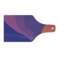 thumbnail image 1 of Contemporary Cutting Board, Abstract Wavy Lines Colors Illustration, Decorative Tempered Glass Cutting and Serving Board, in 3 Sizes, by Ambesonne, 1 of 2