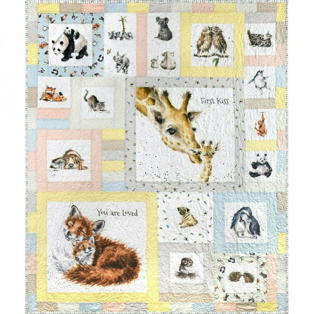 Love is.....KitFabric for Top and Binding and the pattern Cotton Fabric by Maywood Studio