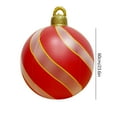 thumbnail image 4 of Bola inflable de Navidad de 60CM, bola de juguete inflada a prueba de agua, adornos para patio, 4 of 4