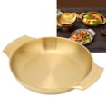 thumbnail image 1 of Sartén, Paellera de Acero inoxidable para cocino sartén delgada de acero inoxidable parala ideal para acamp al aire libre, fiestas, restaurantes y cocina casera, 1 of 7