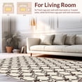 thumbnail image 2 of ODIKA 8' x 10' Machine Washable Non-Slip Area Rug, Geometric Octagon High Traffic Rug, Beige, 355717, 2 of 7