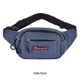 thumbnail image 3 of Minnieouse Riñonera deportiva para mujer: amplia aplicación, adecuada para senderismo, jogging y ciclismo, riñonera Bolsas de mensajero y de hombro Azul profundo, 3 of 6