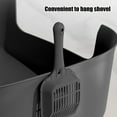 thumbnail image 6 of Gnmfd Large Cats Litter Box Fully Open One Piece Tray with Litter Shovel for Easy Cleaning Adult Cats Semi Open Design for Home Bathroom Pet Supplies Storage Organizer Essentials, 6 of 6