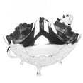 thumbnail image 4 of Frutero De Metal, Cuenco De aleación Para Servir Estilo Europeo Vintage Con Estampado De Pavo Real Para Cafetería, 4 of 7