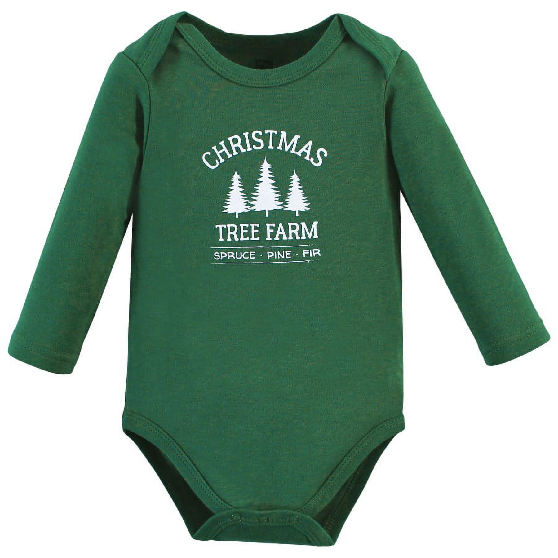 Hudson Baby Cotton Long-Sleeve Bodysuits, 3- Pack, Newborn- 24 Months
