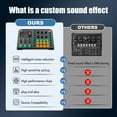 thumbnail image 4 of BM-800 Podcast Microphone Bundle with Boom Arm and Headphones, Podcast Equipment Bundle with M6 Live Sound Card, Studio equipment for Streaming Broadcast,Gaming,Recording,Singing,Tiktok,YouTube, 4 of 9