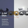 thumbnail image 5 of Husqvarna X-Cut SP33G 20 Inch Chainsaw Chain, 2 pack, .325" Pitch, .050" Gauge, 5 of 6