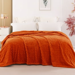 Burnt orange weighted blanket sale