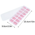 thumbnail image 4 of PALIFEUR Silicone Ice Cube Tray 2 Pack Easy-Release & Flexible 14-Ice Cube Trays with Avoid Spill Removable Lid, Stackable Ice Trays with Ice Covers for Freezer, 4 of 4