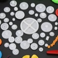 thumbnail image 3 of Pantalla de lámpara de mesa, pantallas de lámpara pequeñas de 2 piezas Pantalla de lámpara de tela Pantallas de lámpara blancas confiables y duraderas Jadeshay A, 3 of 8