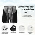 thumbnail image 5 of Lsque Mens Swim Trunks Indian Elephant Pattern - Bathing Suit Compression Liner - Beach Swim Shorts Swimwear - (S-3XL) - Stretch Quick Dry -X-Large, 5 of 9