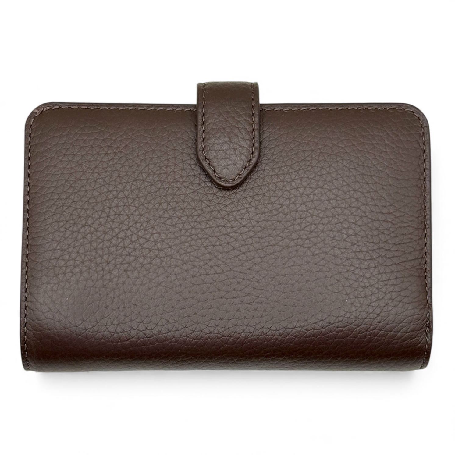Kate Spade New York Lena Pebbled Leather Medium Bifold Wallet (Hot Fudge)
