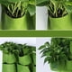 thumbnail image 3 of Wmhnj Macetero vertical de pared con 7 bolsillos para plantar flores en interiores y exteriores, bolsa de cultivo colgante de fieltro., 3 of 9