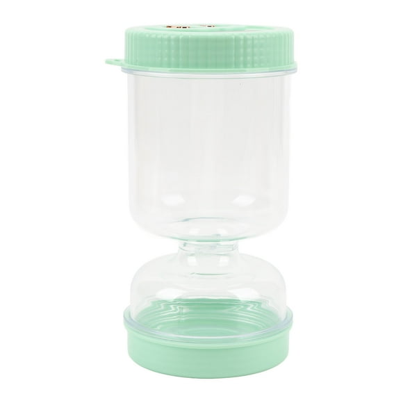 Pickle Flip Jar, Plastic Pickle Jar Dry Wet Segregation for Fruit