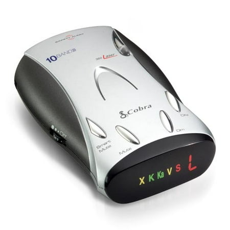 Cobra 10-Band Radar/Laser Detector ESD 9110