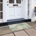 thumbnail image 6 of Addison Rugs Chantille Indoor/Outdoor Transitional Squares Aloe Washable Rectangle Rug, 1'8" x 2'6", 6 of 6