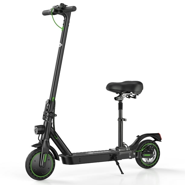 iSinwheel S9Pro Electric Scooter with Seat for Adult, 350 W Motor, 8.5 In.  Honeycomb Tires, 18.6 Mph, Long-Range Battery up to 17.5 Miles, Foldable 