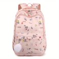 thumbnail image 1 of Lindo Estampado De Dibujos Animados Mochila Para Portátil, Kawaii Estudiante Bolsa De Escuela, Casual Mochila Para El Trabajo, Viajes, 1 of 4