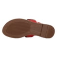 thumbnail image 3 of Sandalias de piso Exterior Piel vegana Color Rojo Para Mujer De RBBASICS, 3 of 3