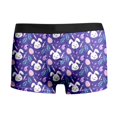 thumbnail image 4 of Easter Themed Boxer Briefs for Men Soft Breathable Holiday Underwear Purple S, 4 of 5