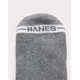 thumbnail image 2 of Hanes Double Tough Men's Crew Socks, Comfort Top, Shoe Sizes 12-14, 6-Pairs White, 2 of 5