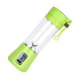 thumbnail image 2 of USB Recargable Exprimidor Botella Jugo Cítrico Licuadora Verduras Fruta Taza Batido Exprimidores Escariadores Botella 380ML Jumpingount JJ13040-02B, 2 of 7