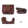 thumbnail image 3 of Portable Camera Case Synthetic Leather Camera Carry Bag with Shoulder Strap Replacement for Sony ZV1, 3 of 7