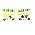 thumbnail image 2 of Sports Football Decorative Window Glass Gel Clings - 2 Pack Count, 2 of 2