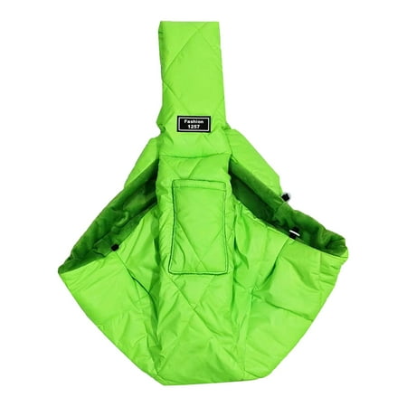 Menolana Dog Cat Carrier Bag Pet Carrier Winter Soft Breathable Tote Bag  Puppy Carrying Bag for Pet  Dogs  Outdoor Traveling Vacation Green