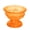 Orange, variant on Glass Buddha Water Cup,Glass Holy Water Offering Bowl for Buddha Altar Prayer Home Blessing Wedding Guanyin Devotion Versatile Bowl Candle Stand Decor