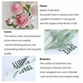 thumbnail image 6 of Clearance Under $5! InsCrazy Artificial Flowers High Grade Plastic Flowers Fake Flowers Decorative Flowers Wedding Valentines Bouquet Bridal Decor Wedding Centerpieces, 6 of 7